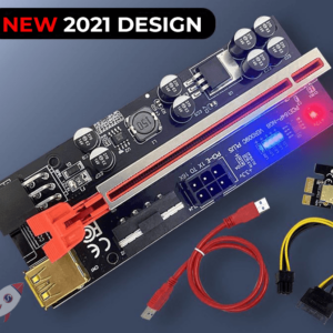 Premium PCI-E x1 to PCI-E x16 GPU Riser - NEW VER009C-Plus Model